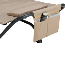 Amaca da giardino 230x82cm antracite beige Siesta