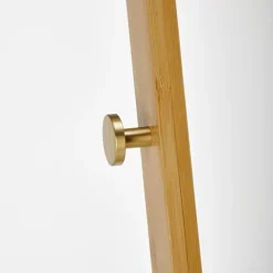 Appendiabiti da ingresso 68x168h cm rattan bambù rovere Shadow