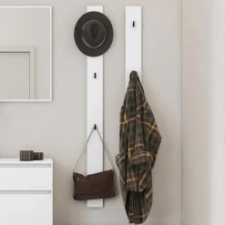 Appendiabiti da parete 13x163h cm bianco Accent