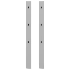 Appendiabiti da parete 13x163h cm grigio Accent
