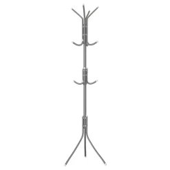 Appendiabiti da terra 35xh175 cm design moderno grigio Elena