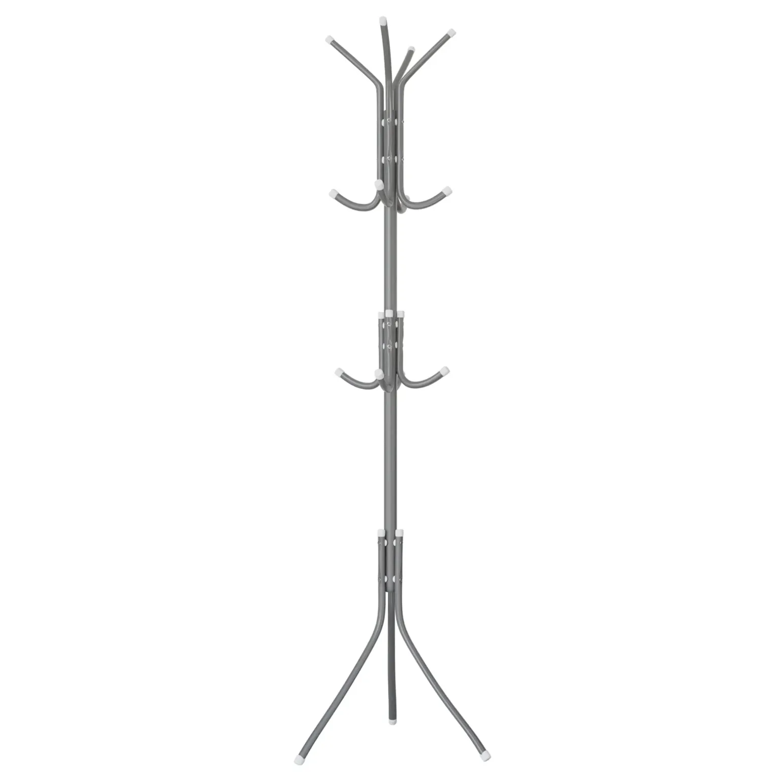 Appendiabiti da terra 35xh175 cm design moderno grigio Elena