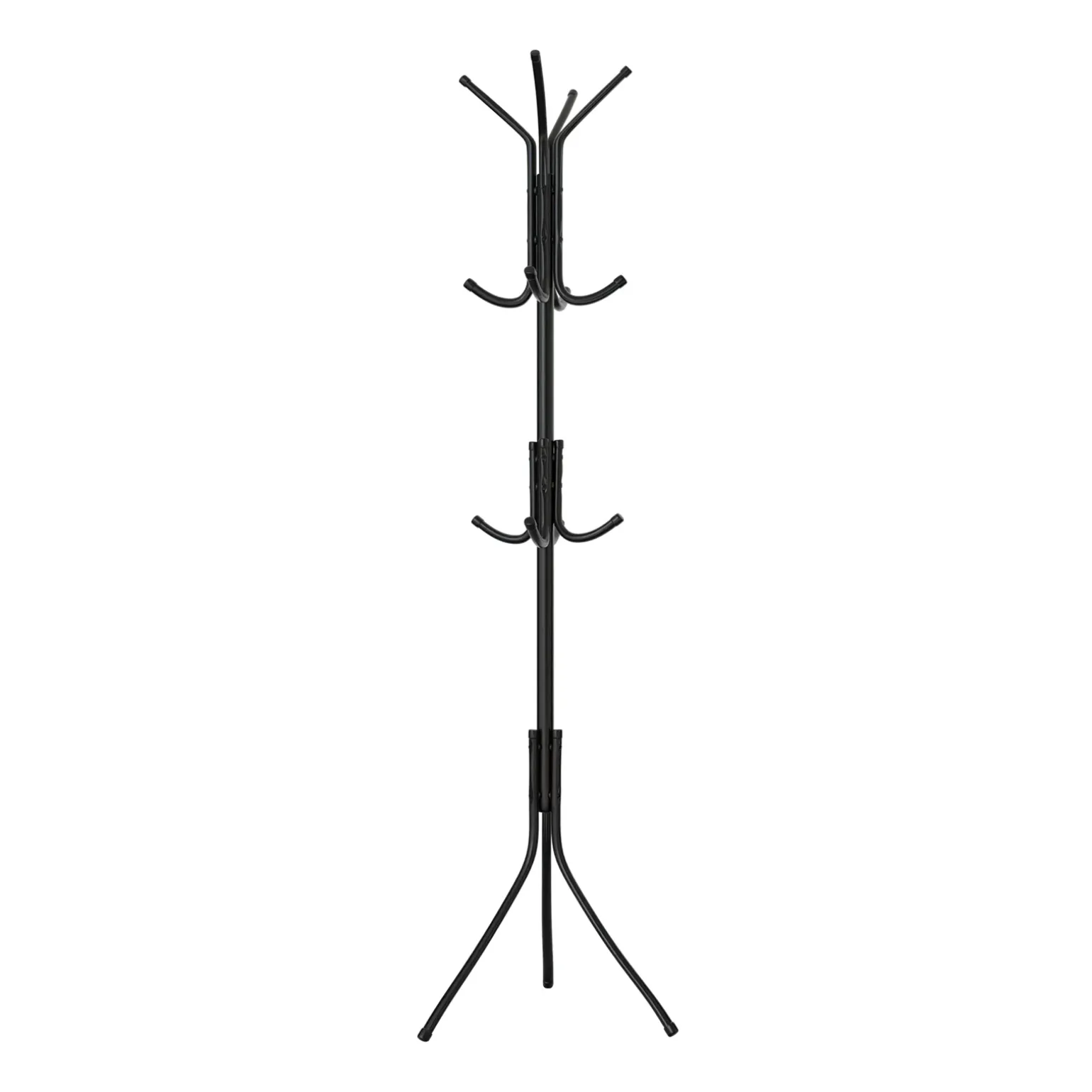 Appendiabiti da terra 35xh175 cm design moderno nero Elena
