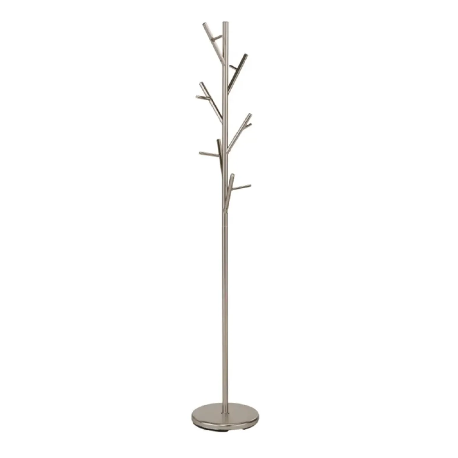 Appendiabiti da terra Ø30x170h cm in acciaio grigio Singapore