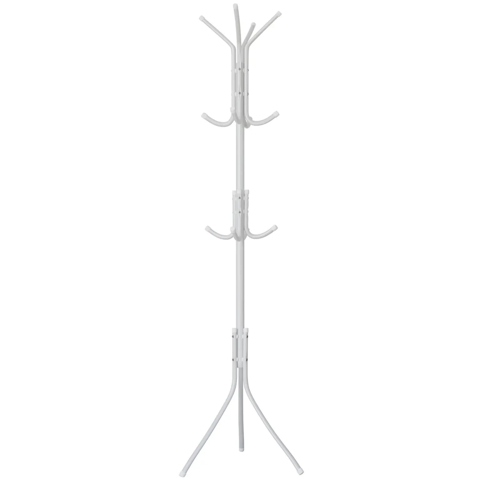 Appendiabiti da terra 35xh175 cm design moderno bianco Elena