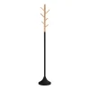 Appendiabiti design Ø28x176h cm moderno nero faggio Santiago