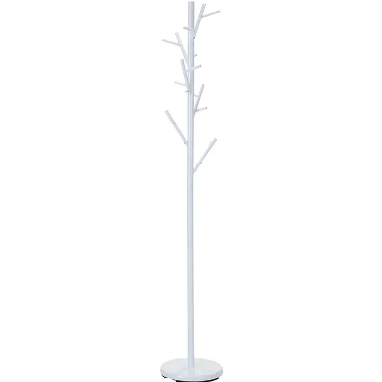 Appendiabiti Ø30x176h cm moderno acciaio bianco Singapore