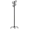 Appendiabiti Ø30x176h cm moderno acciaio nero Satori