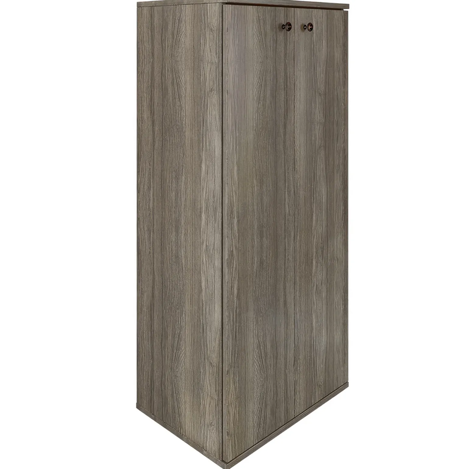 Armadio scarpiera 55x119h cm 2 ante rovere moro Vertigo