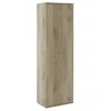 Armadio ufficio 55x176h cm 1 anta battente design moderno rovere Time P