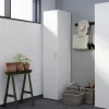 Armadio 40x176h cm 1 anta bianco opaco Light Gihome®