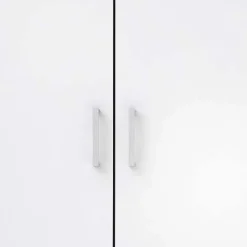 Armadio 78x176h cm 2 ante battenti bianco opaco Light Gihome®