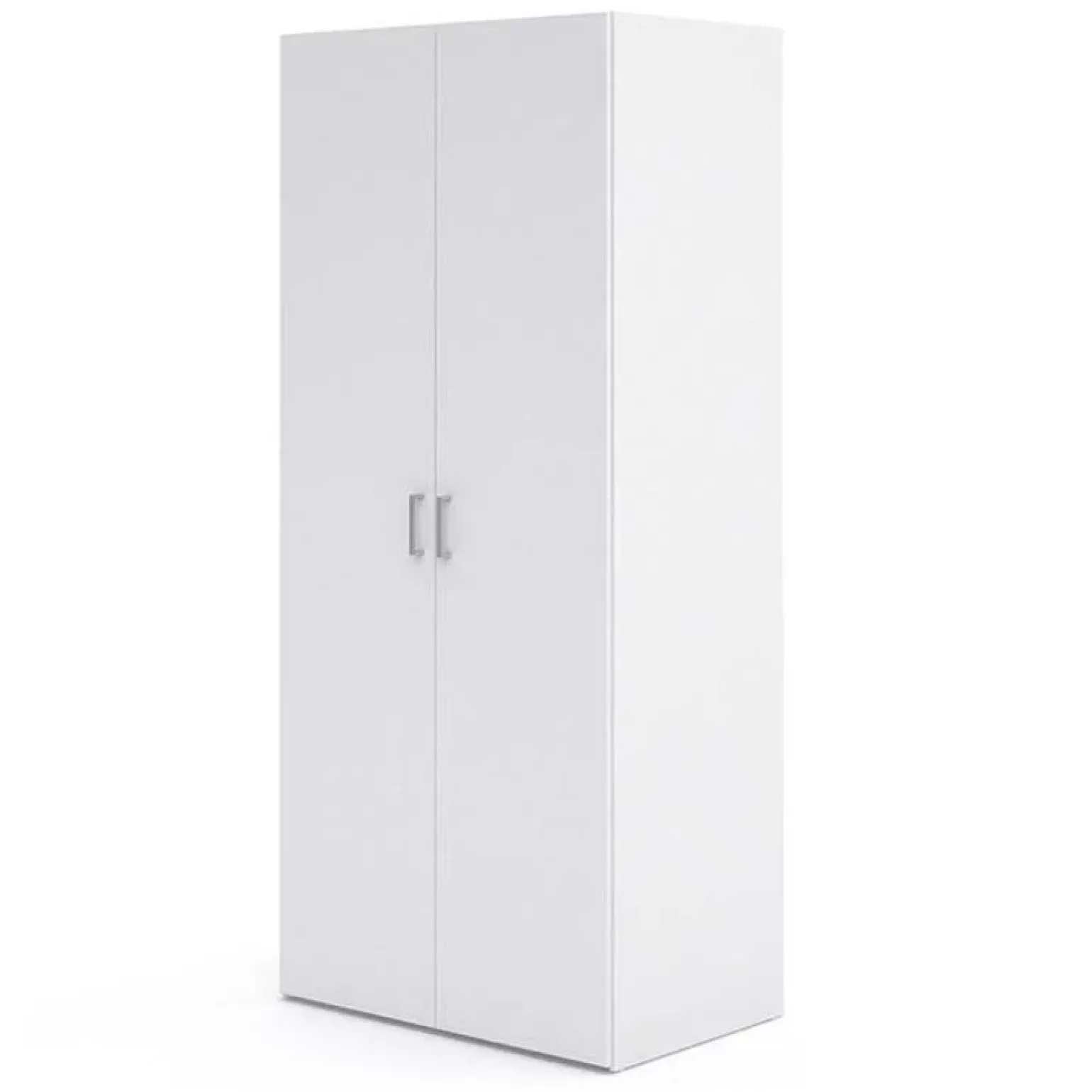 Armadio 78x176h cm 2 ante battenti bianco opaco Light Gihome®