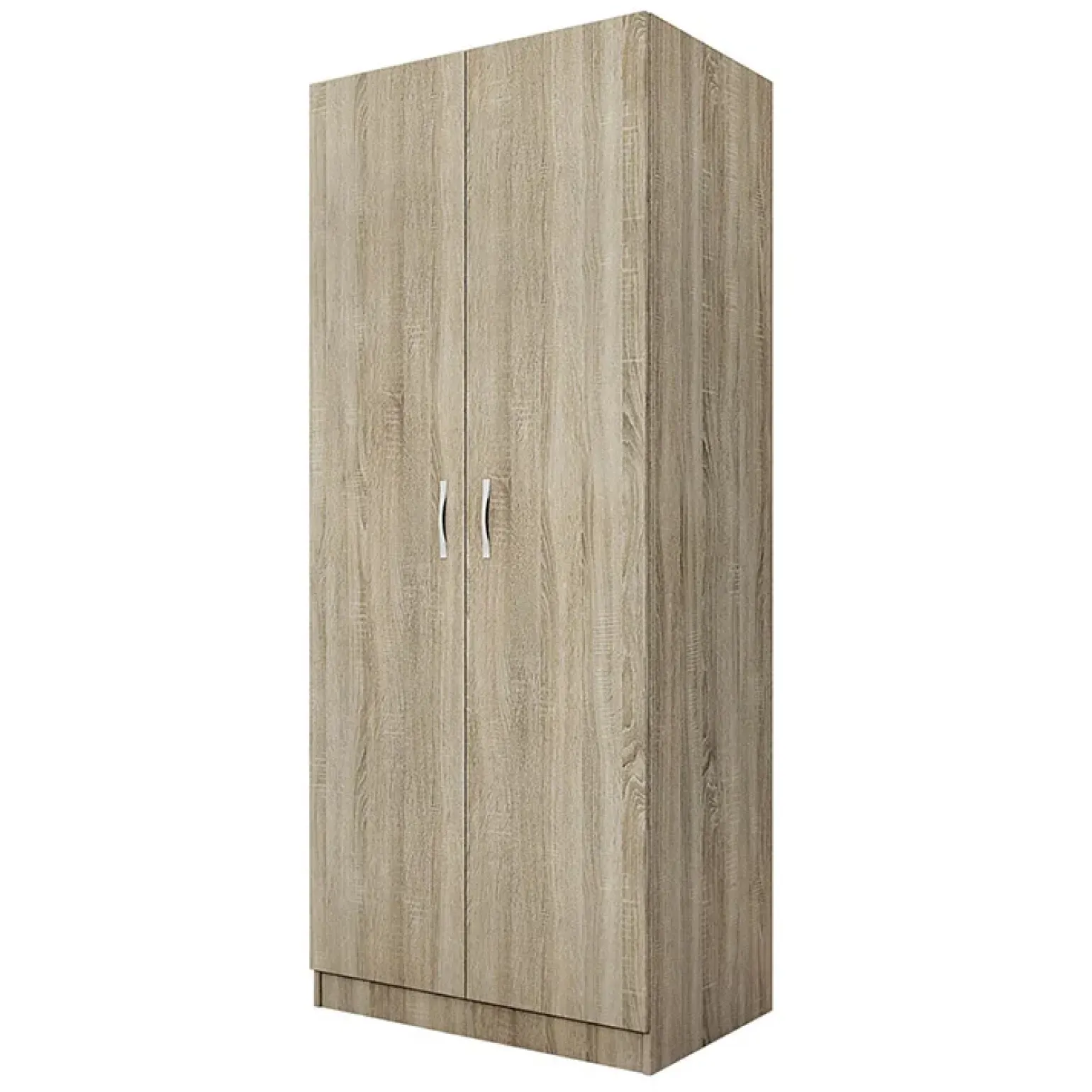 Armadio 80x191h cm 2 ante design rovere sonoma Leopardi