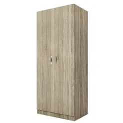 Armadio 80x191h cm 2 ante moderno rovere sonoma Ilario