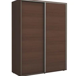 Armadio 150x200h cm 2 ante scorrevoli moderno wengè Roma