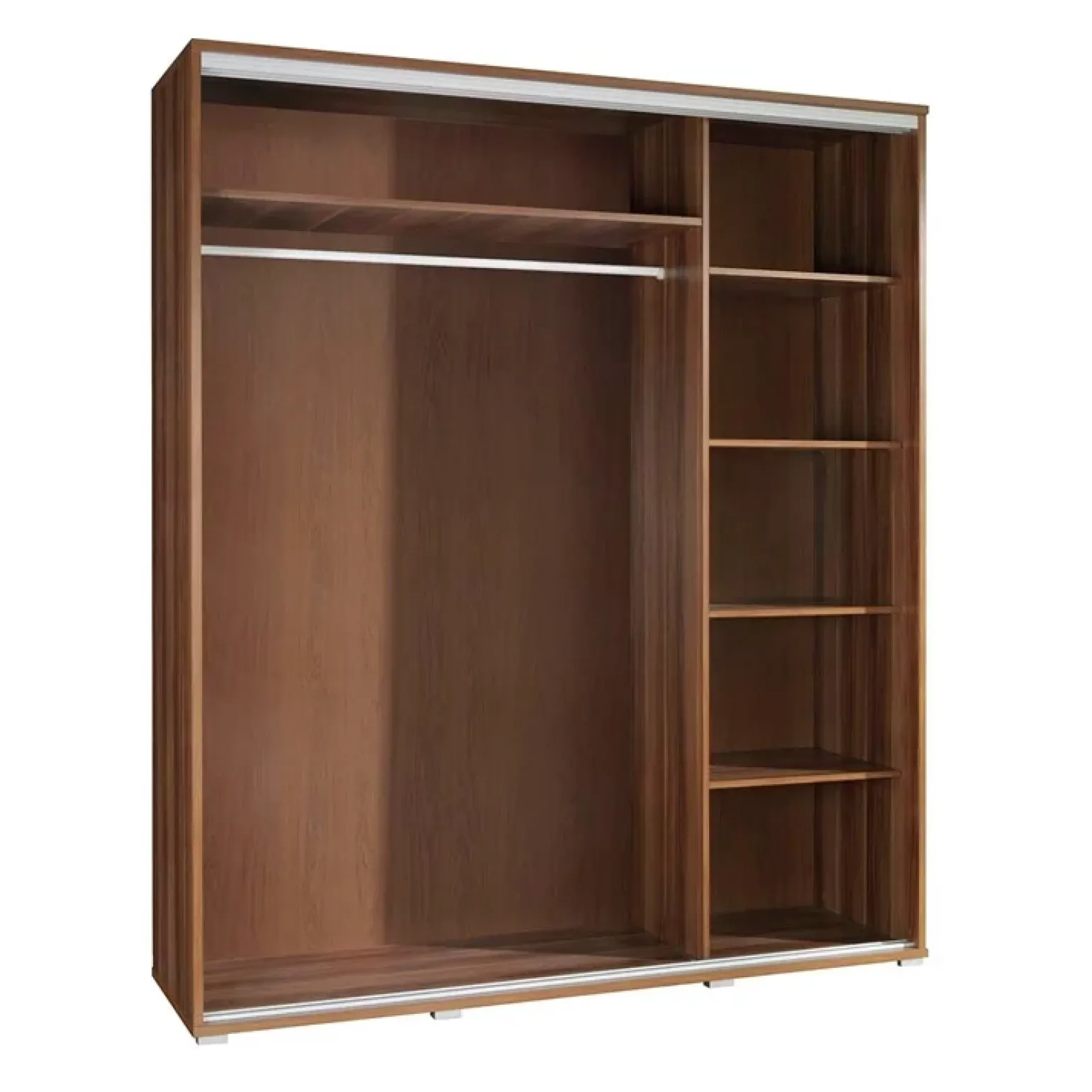 Armadio 155x215h cm 2 ante scorrevoli moderno stampa farfalla Eliot