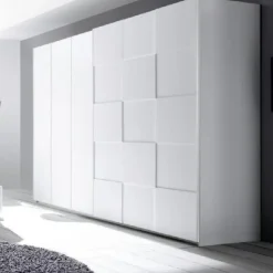 Armadio 243x230h cm 2 ante scorrevoli bianco opaco Obsession Enjoy