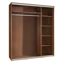 Armadio 155x215h cm 2 ante scorrevoli moderno stampa ballerina Eliot