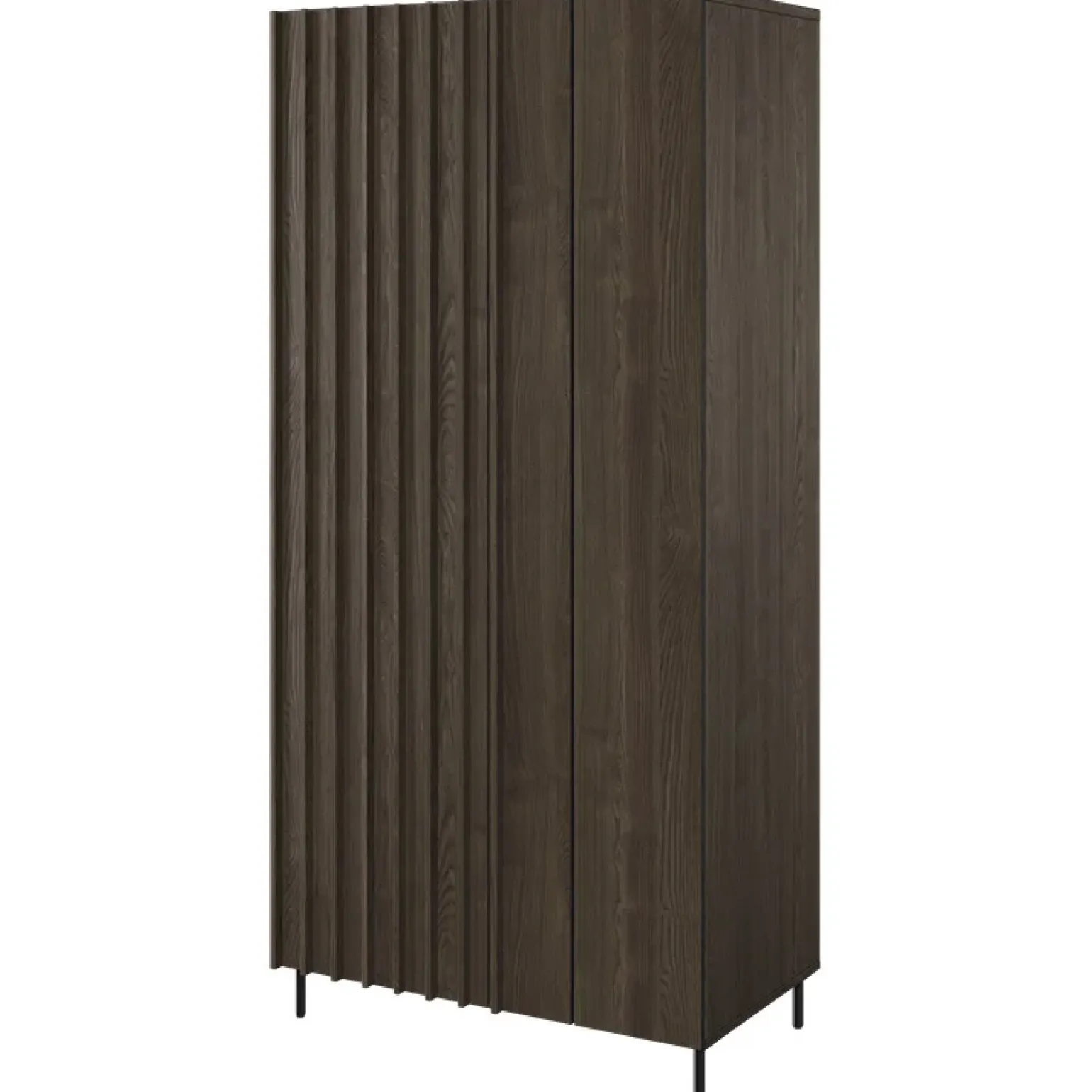 Armadio 92x196h cm 2 ante wengè Blackwood