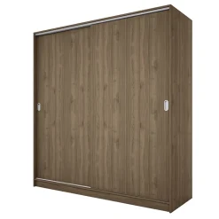Armadio 180x191h cm scorrevole moderno noce Morante