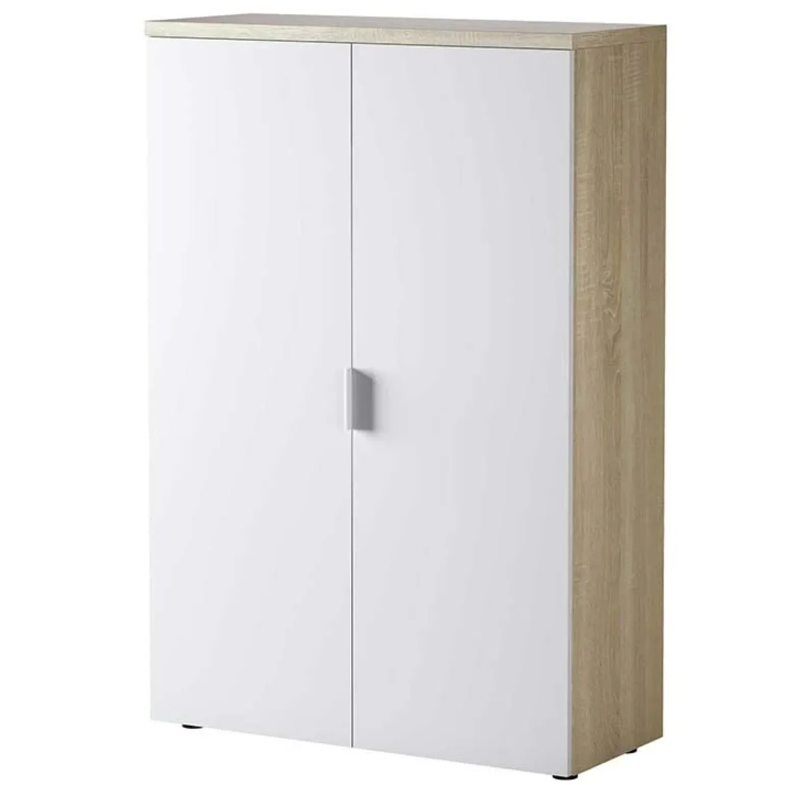 Arredo ufficio completo bianco opaco rovere natura Work 2