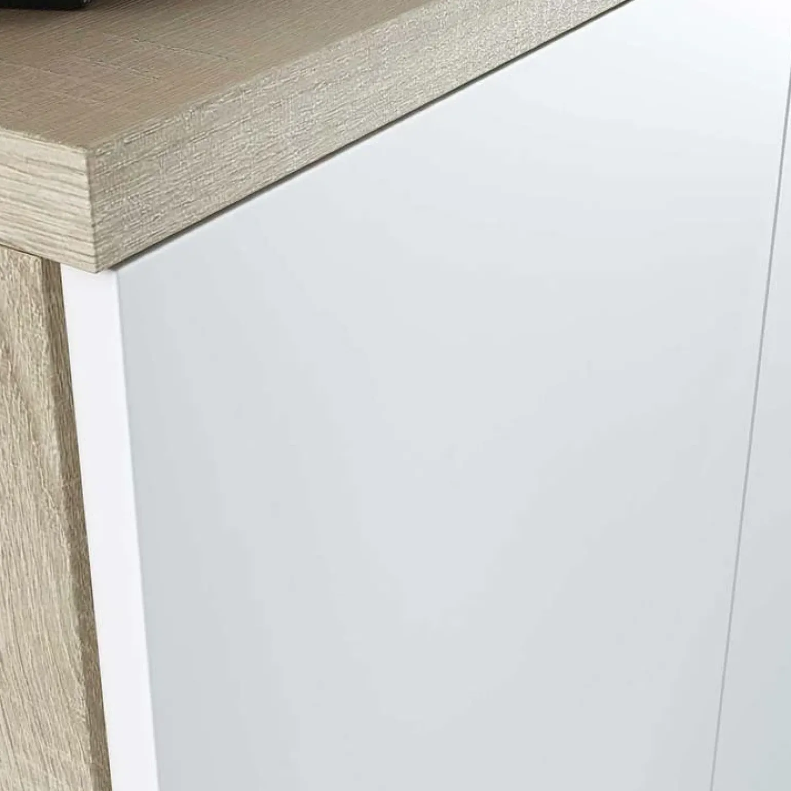 Arredo ufficio completo moderno bianco opaco rovere natura Work 1