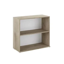 Arredo ufficio completo rovere bianco lucido antracite lucido Time 4