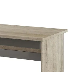 Arredo ufficio completo rovere bianco lucido antracite lucido Time 4