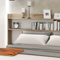 Camera da letto moderna completa matrimoniale rovere sonoma Danubio