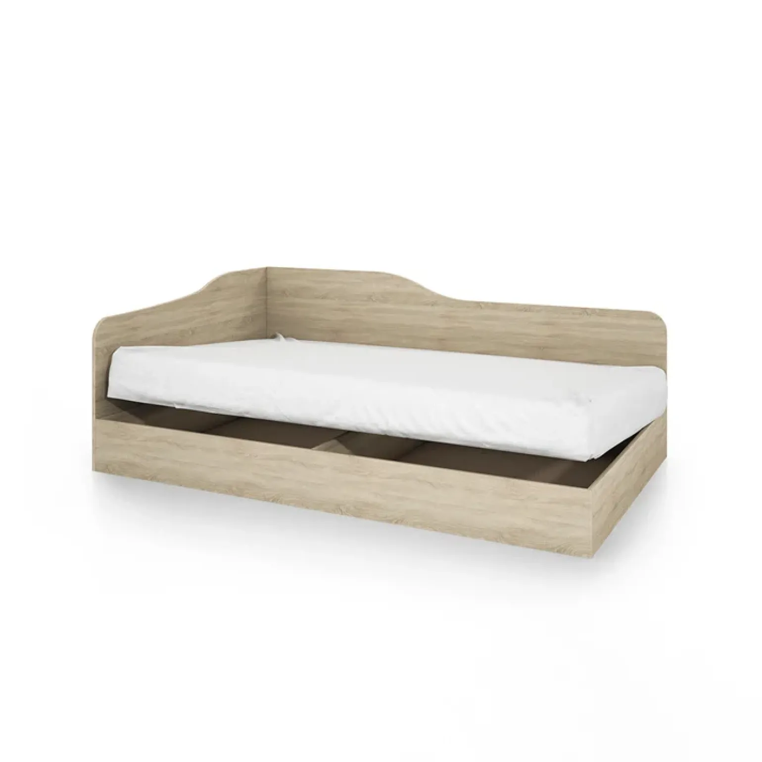 Cameretta per bambini completa 1 letto reversibile rovere blu petrolio Alex Gihome®