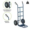 Carrello portapacchi con ruote solleva fino a 250 kg in acciaio Xina