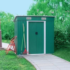 Casetta box da esterno per attrezzi 194x182cm verde Franco