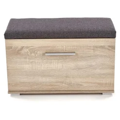 Cassapanca scarpiera 70x45h cm da ingresso moderna rovere Viki