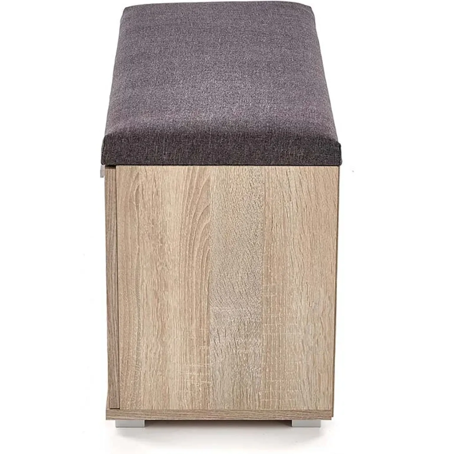 Cassapanca scarpiera 70x45h cm da ingresso moderna rovere Viki