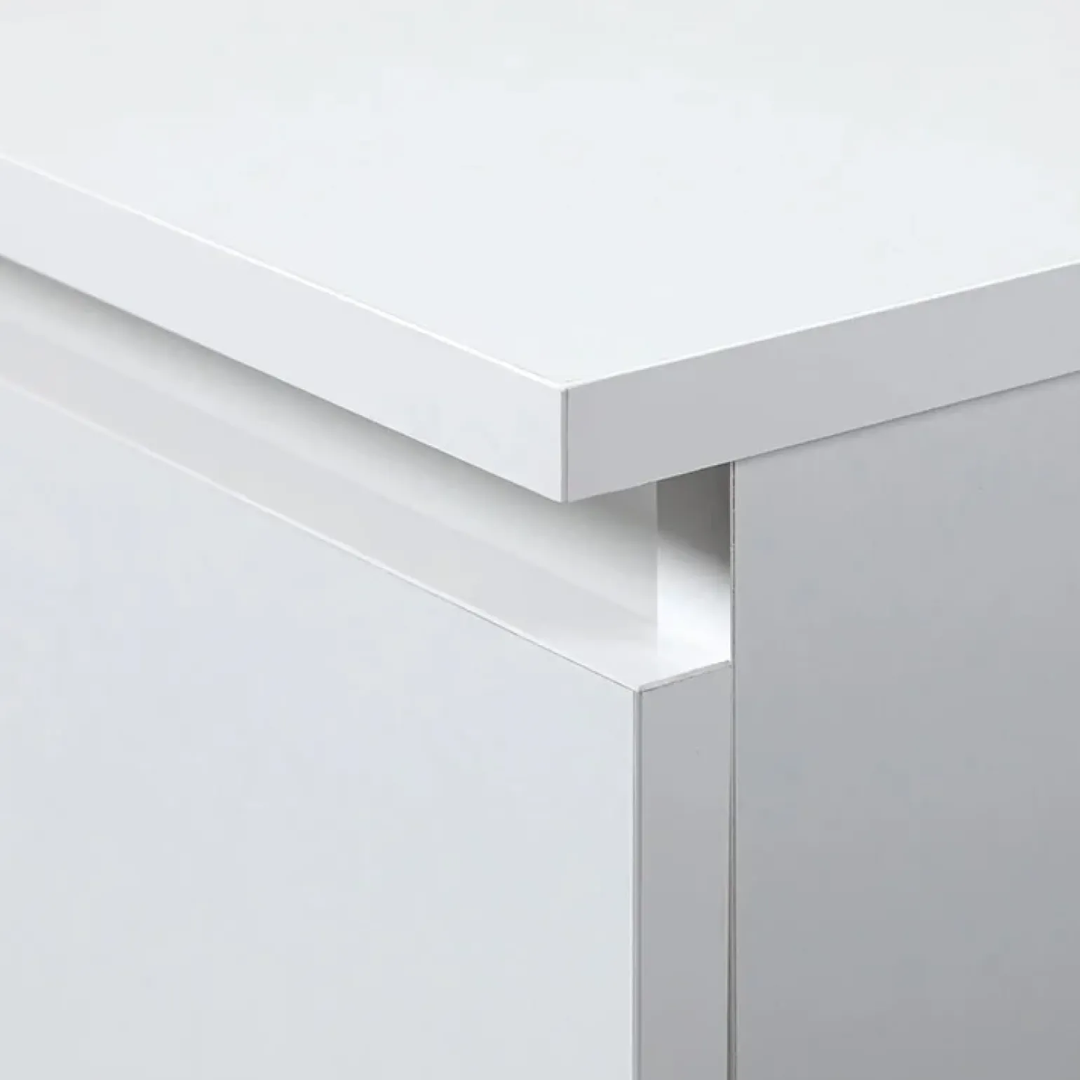 Cassettiera 120x120h cm moderna 10 cassetti bianco Living