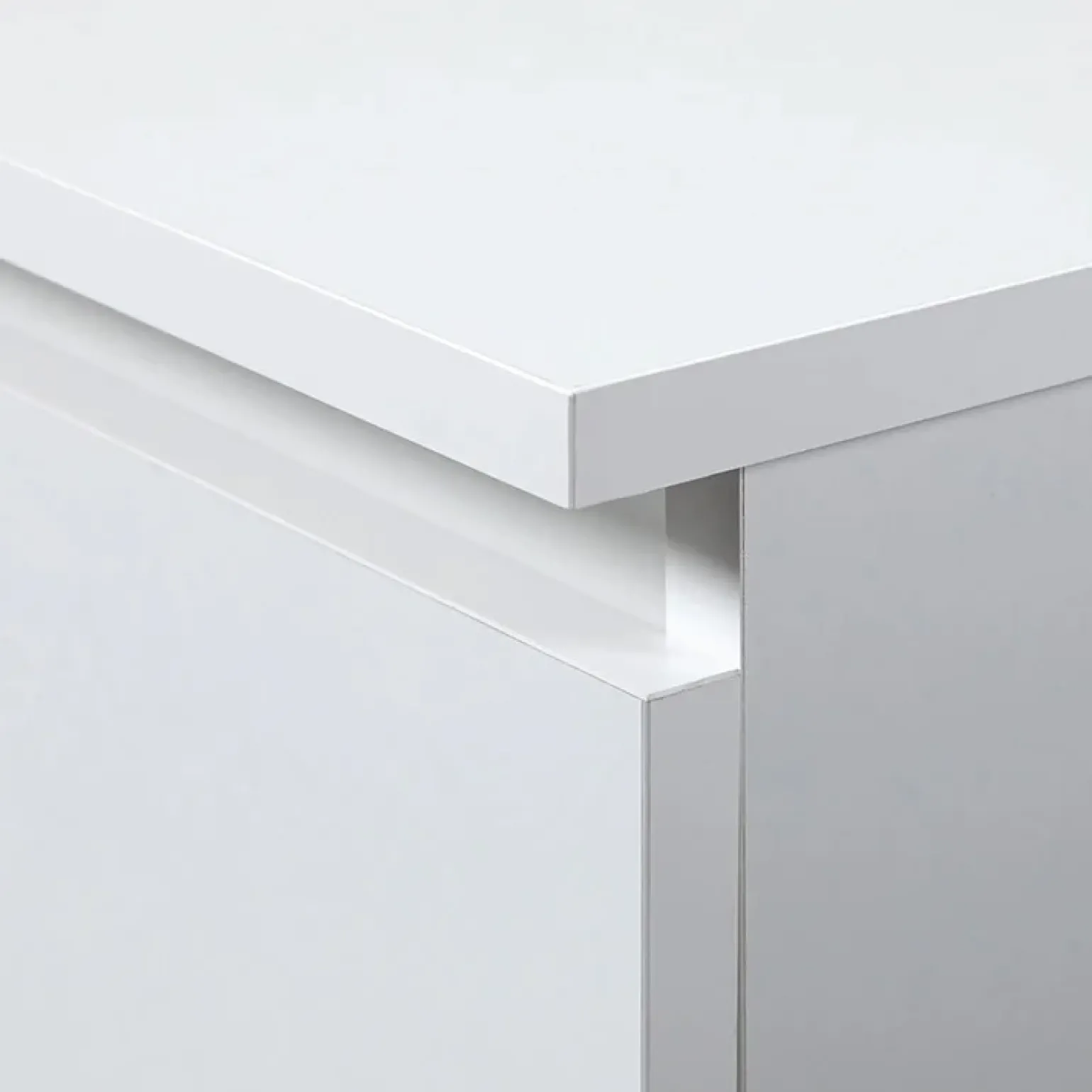 Cassettiera 140x120h cm moderna 10 cassetti bianco Living