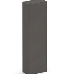 Colonna a terra 55x186h cm 1 anta reversibile ossido nero Sunset