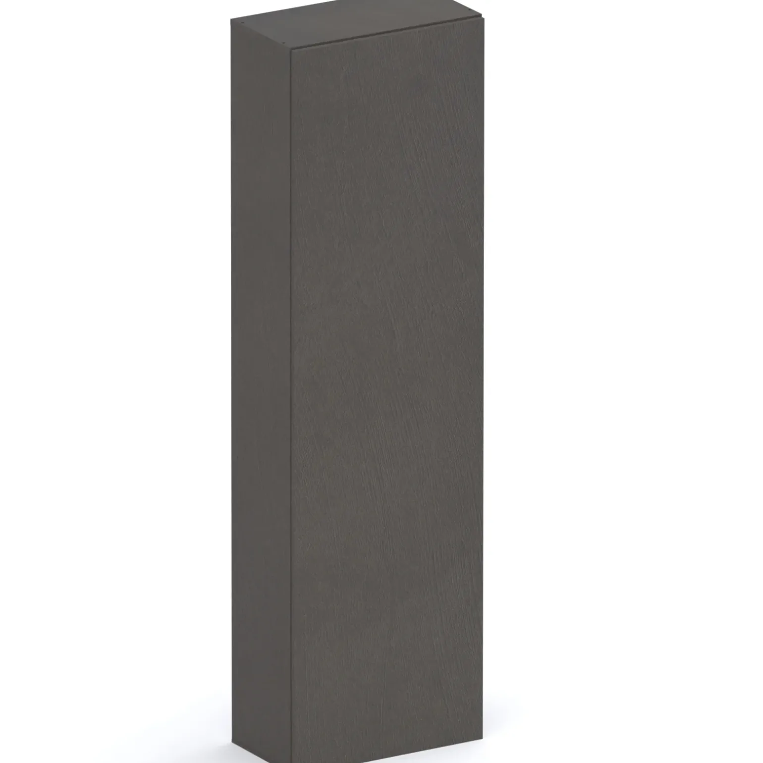 Colonna a terra 55x186h cm 1 anta reversibile ossido nero Sunset
