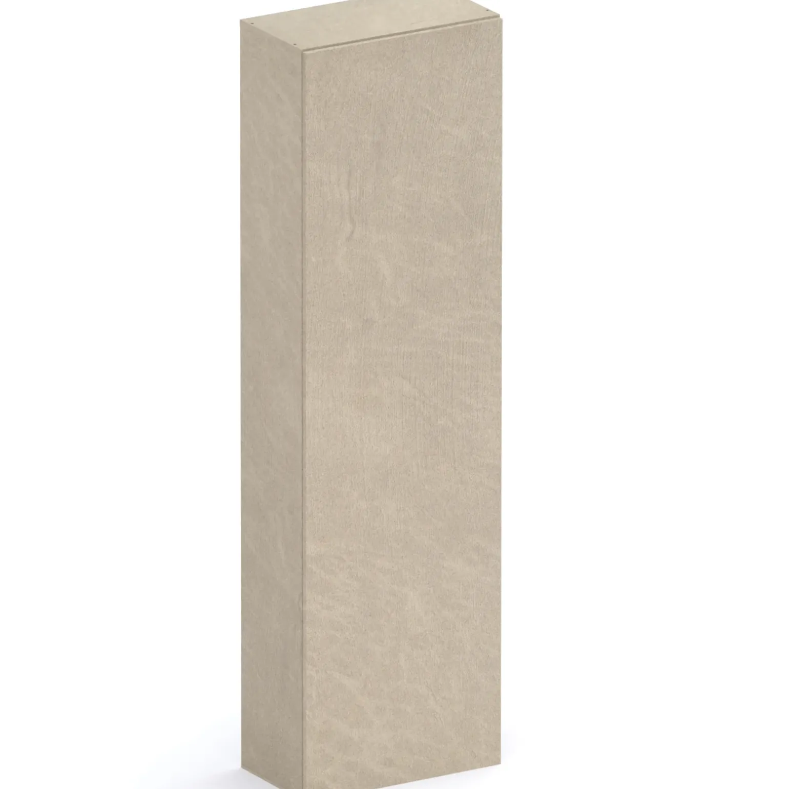 Colonna a terra 55x186h cm 1 anta reversibile tortora Sunset