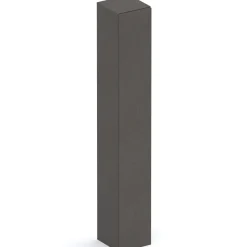 Colonna a terra 28x186h cm 1 anta reversibile multiuso ossido nero Sunset