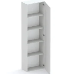 Colonna a terra 55x186h cm 1 anta reversibile grigio chiaro Sunset