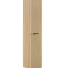 Colonna bagno sospesa 35x170h cm cannettato 2 ante rovere Pretty