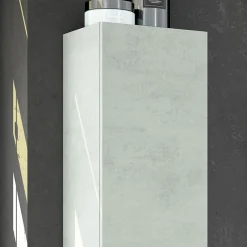 Colonna bagno sospesa 30x150h cm cemento Oscar