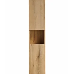 Colonna bagno sospesa 30x140h cm 2 ante rovere Rovery