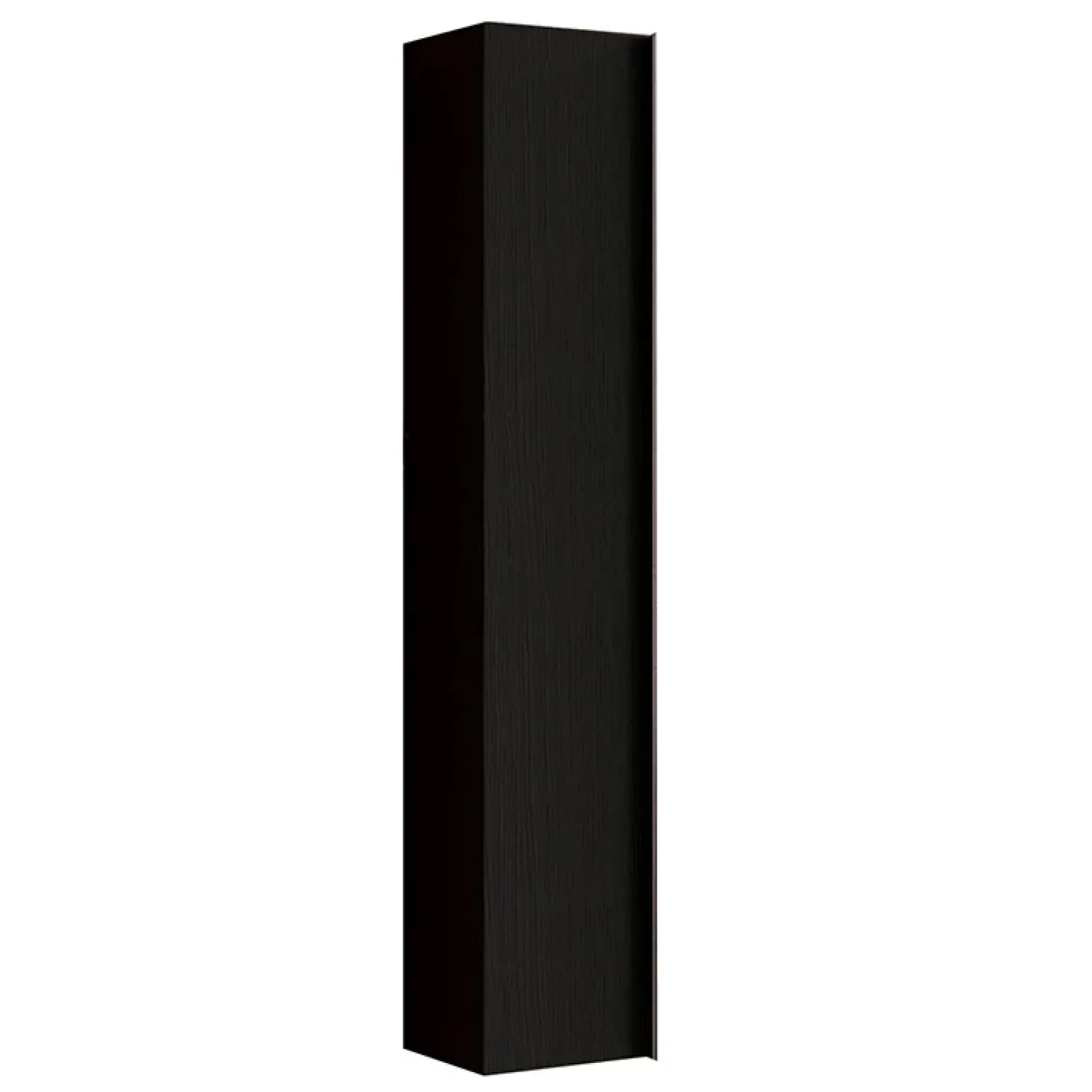 Colonna bagno 26x138h cm 1 anta nero frassinato Absolut