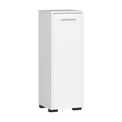 Colonna bagno 30x85h cm bassa 1 anta bianco Woters
