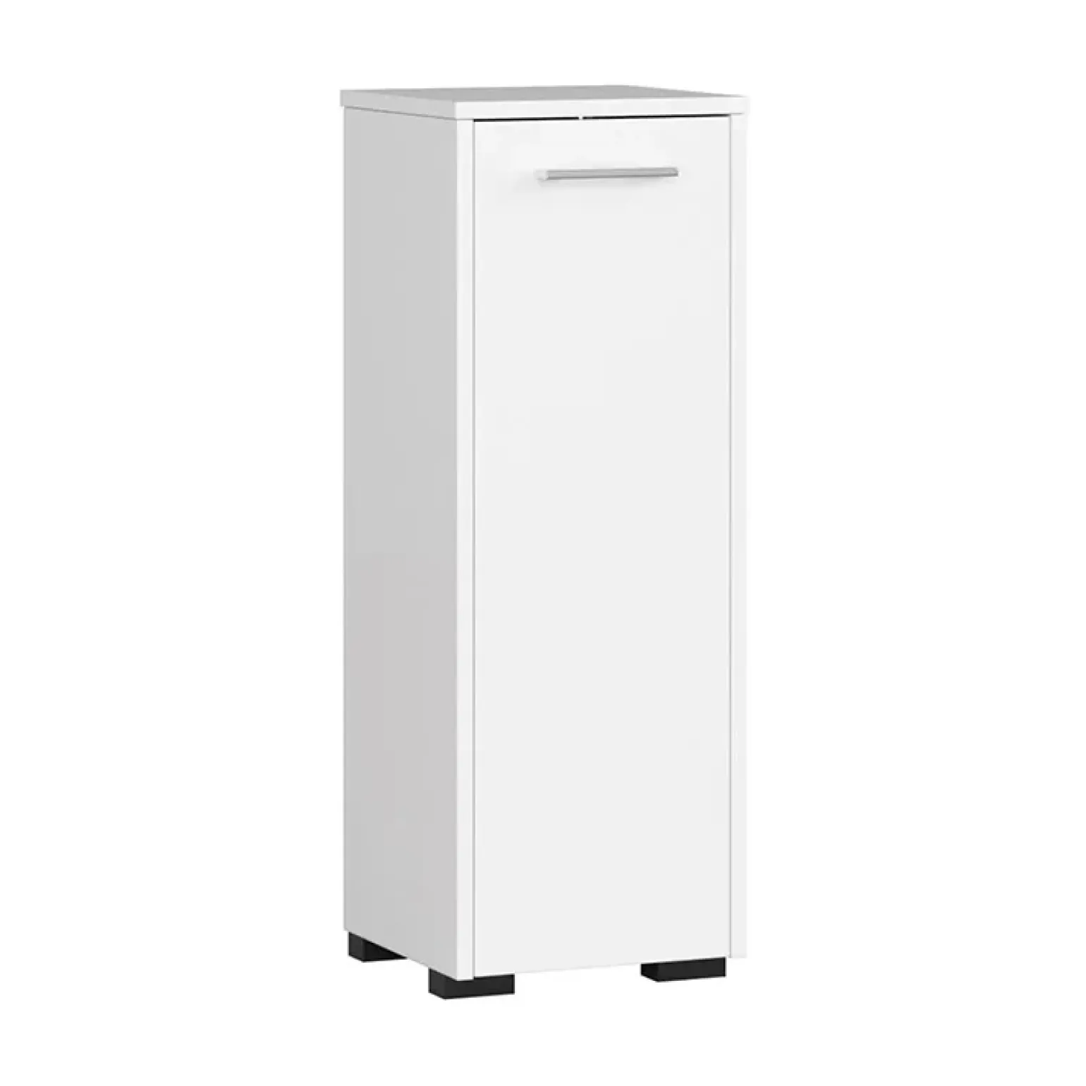 Colonna bagno 30x85h cm bassa 1 anta bianco Woters