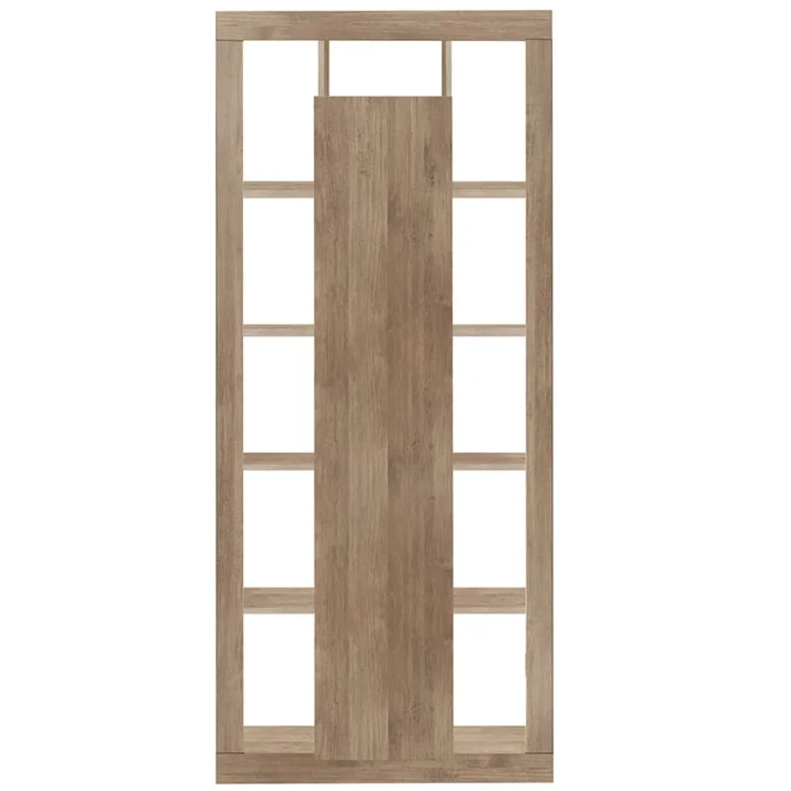 Colonna libreria 95x217h cm 1 anta rovere scuro Trilogy