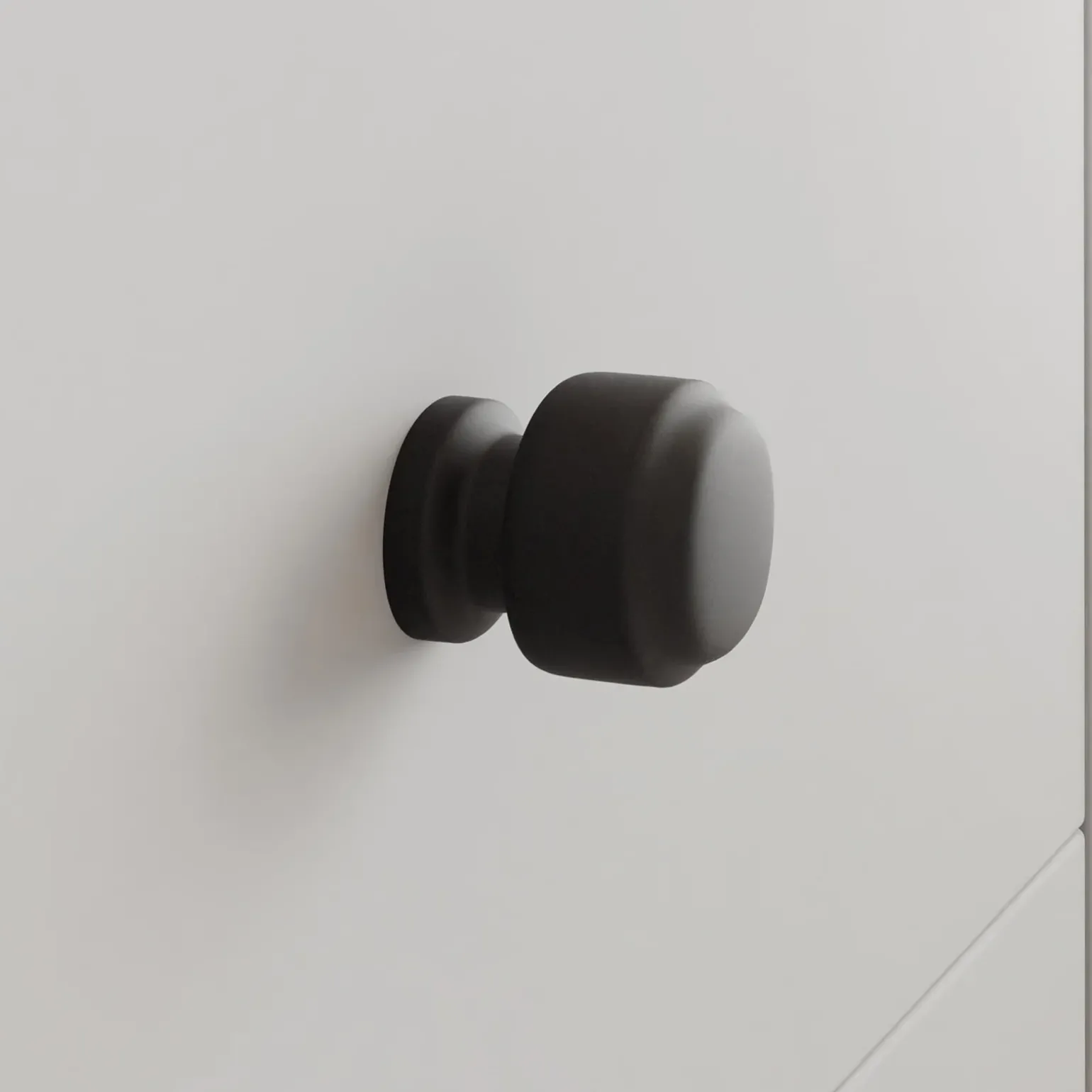 Comodino 40x47h cm 2 cassetti design moderno bianco Pollon